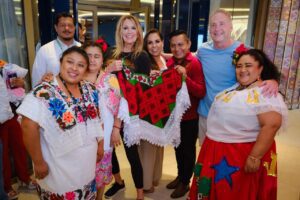 Cozumel recibe al crucero más nuevo del mundo