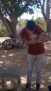 Víbora muerde a un alumno en el rostro tras quererla reubicar 