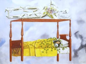 “El sueño” de Frida Kahlo será subastado en Nueva York