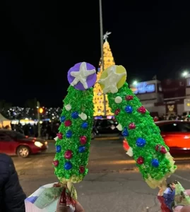 Elotes navideños mexicanos conquistan Estados Unidos