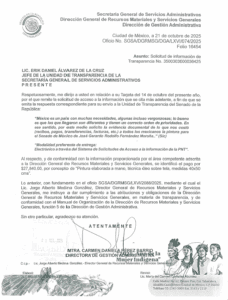 Senado paga 27 mil pesos por retrato de Noroña