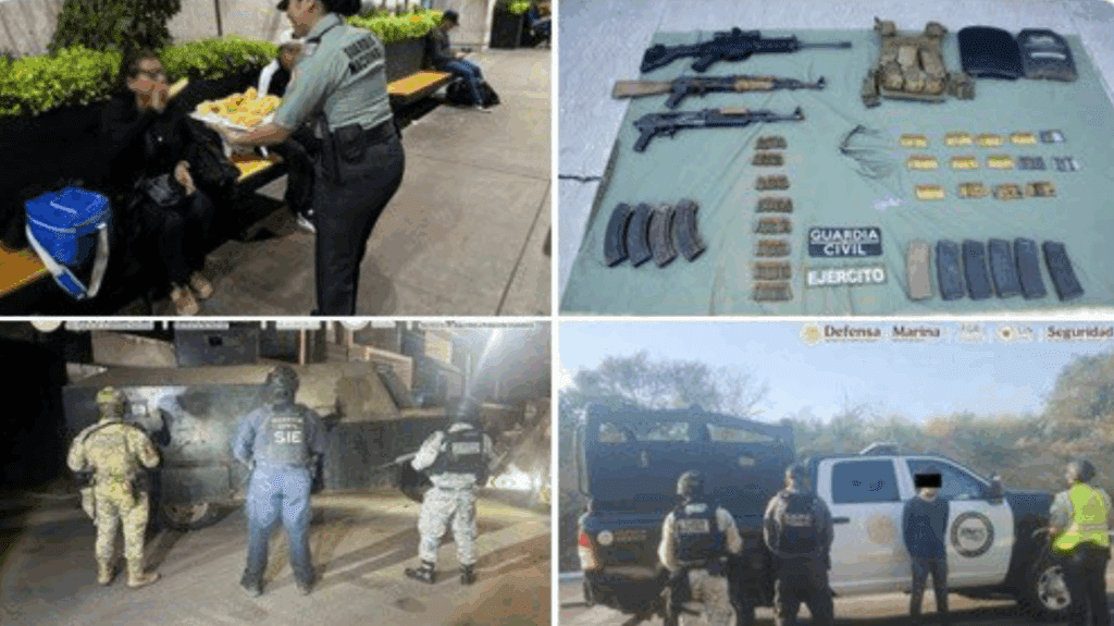 Autoridades detienen a 12, aseguran explosivos y droga: primeros resultados de Plan Michoacán