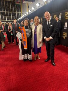 Sheinbaum asiste a sorteo del Mundial 2026