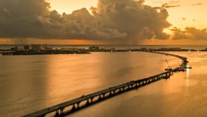 Puente Nichupté de Cancún: así luce a más del 90% de avance 