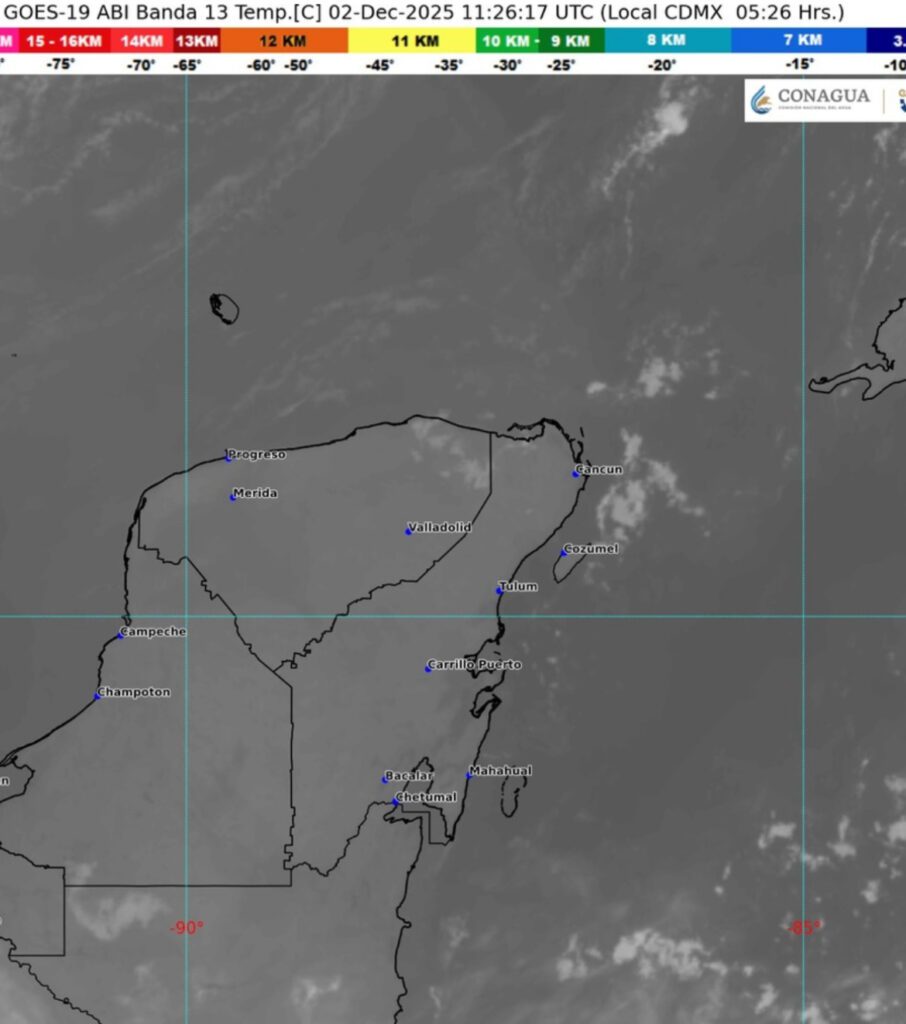 Clima hoy en Cancún y Quintana Roo: Nublado, cálido, lluvias 5 Clima hoy