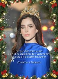 Fátima Bosch regresará a Tabasco en una Caravana Navideña