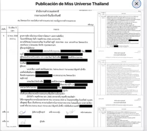 Fátima Bosch es demandada por Nawat Itsaragrisil 